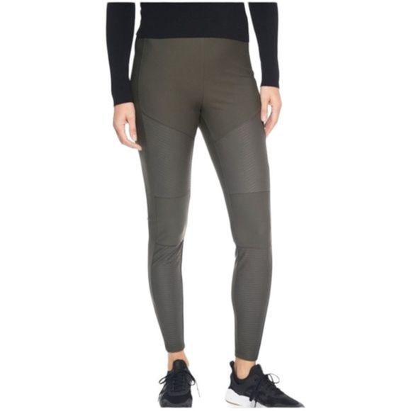 Athleta Madison Moto Tight Pants Arbor Size 4P High‎ Rise Activewear - Picture 1 of 15